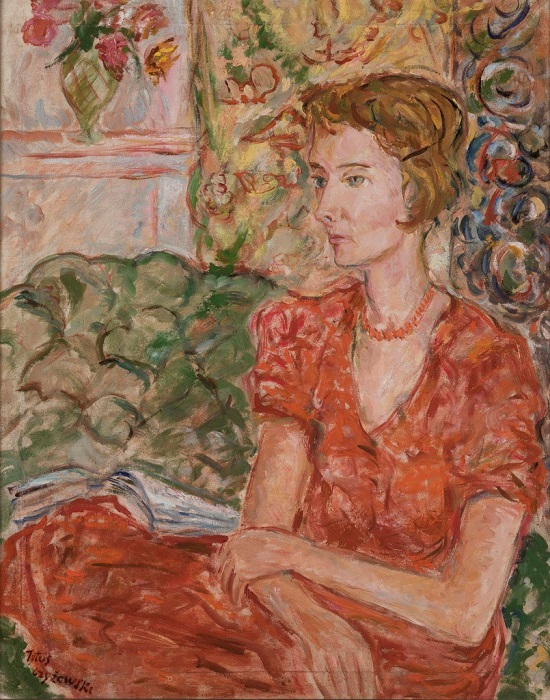 Tytus Czyżewski, Portet Magdaleny Potworowskiej, 1935, Muzuem Narodowe w Krakowie